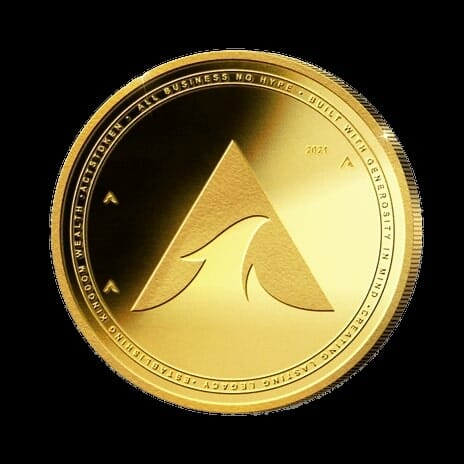 ACTS Token Cryptocurrency Coin Front